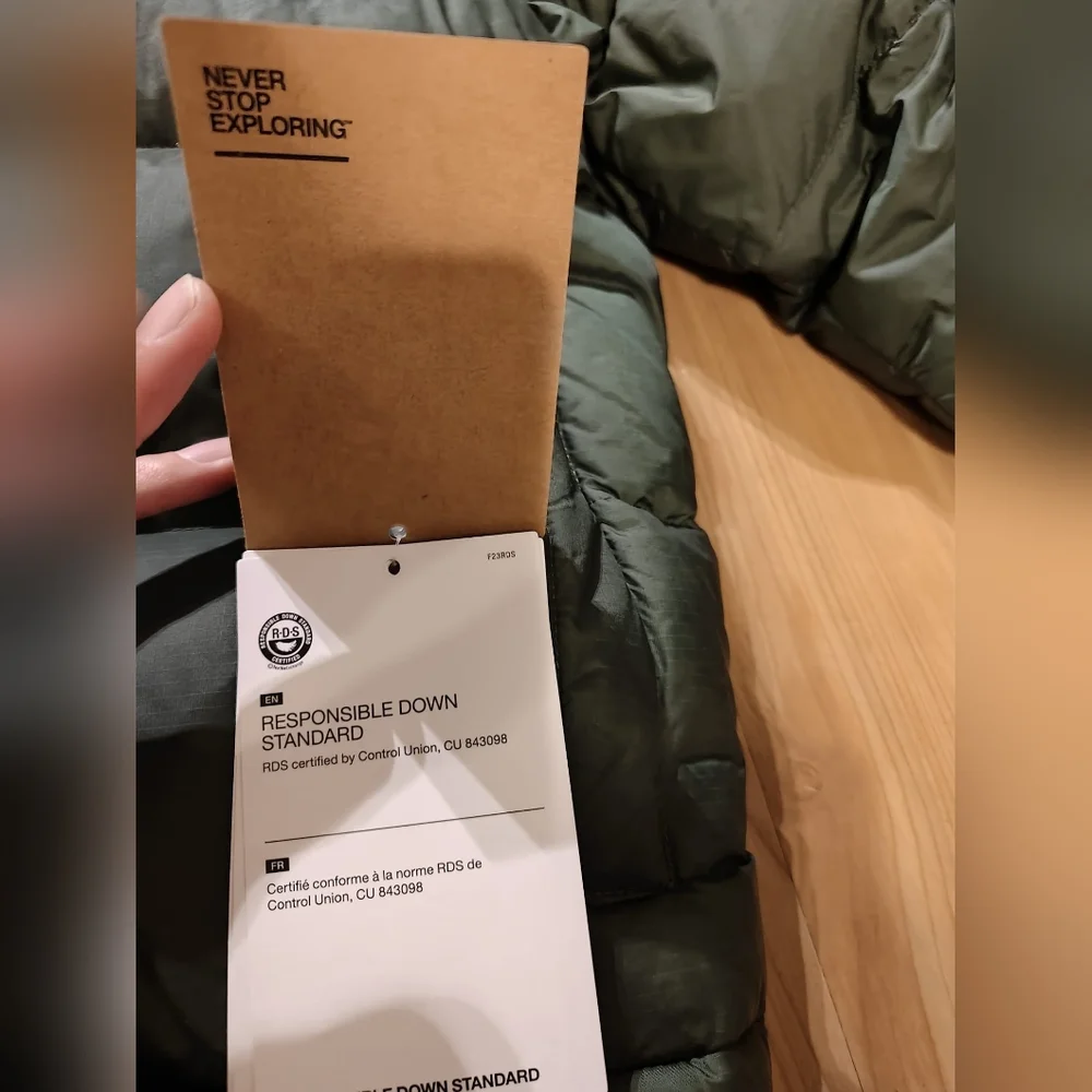 Limited Price Drop-North Face Women's 1996 Retro Nuptse Jacket Pine Needle Small - Picture 6 of 8